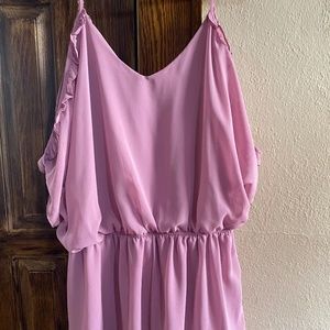Charlotte Russe Light Pink Romper